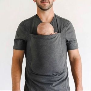 Lalabu Dad baby wearing Shirt , Baby Carrier size large